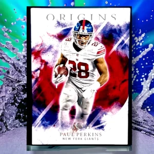 2017 Panini Origins Red #85 Paul Perkins /299 front